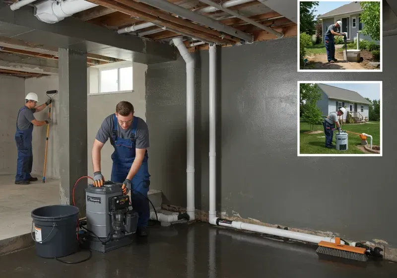 Basement Waterproofing and Flood Prevention process in Clover, SC